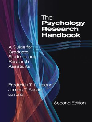 cover image of The Psychology Research Handbook